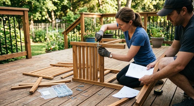 Patio Set Assembly in Kansas City, KS