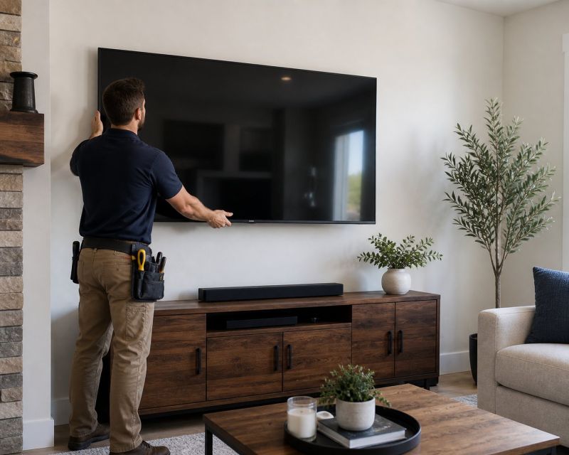 Flatscreen Tv Mounting in Kansas City, MO