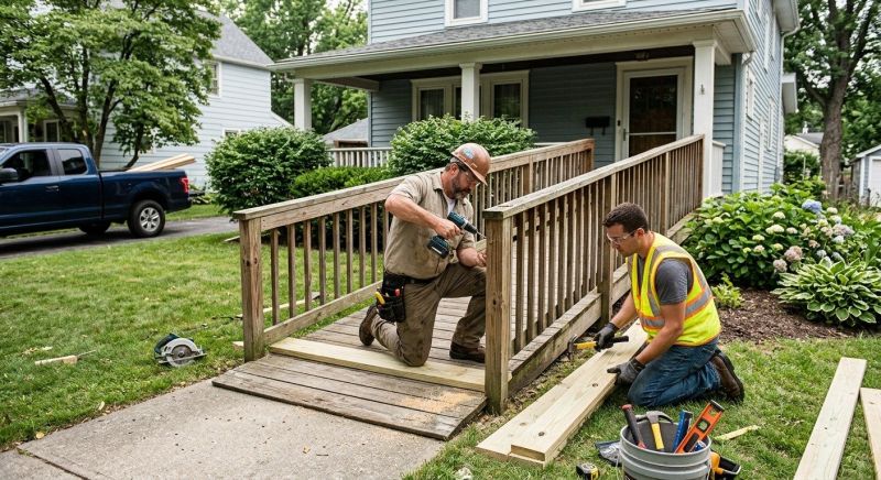 Handicap Ramp Repair in Conroe, TX