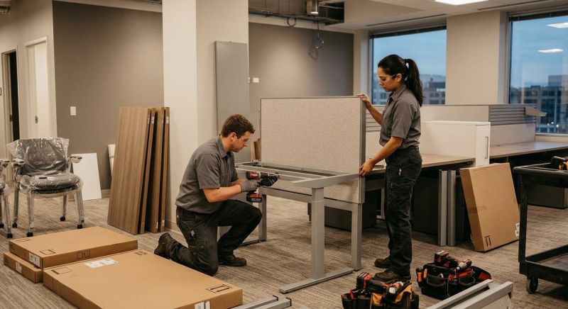 Standing Desk Assembly in Kansas City, KS