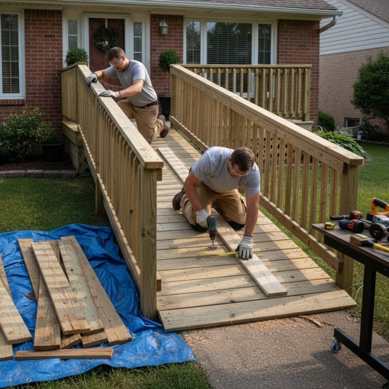 Wood Ramp Repair in Wilmington, NC