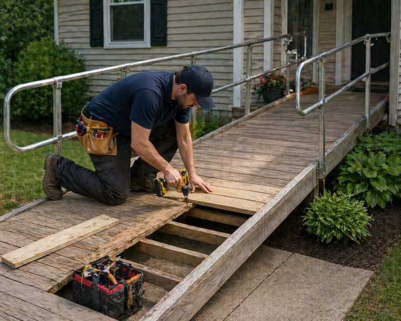 Wood Ramp Repair in Alpharetta, GA